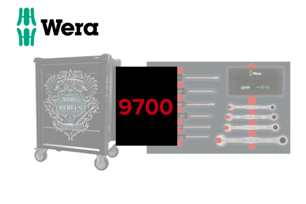 Inserti in schiuma per Wera No. 9700