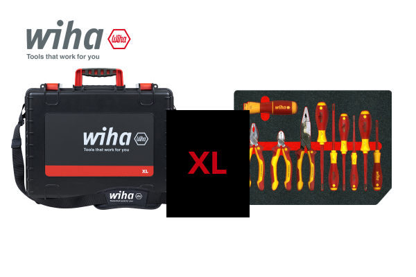 Schaumstoffeinlage für Wiha Werkzeugkoffer XL