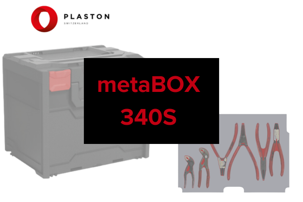 Schaumstoffeinlage für metaBOX-340S