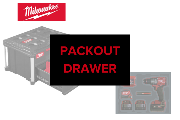 Schaumstoffeinlage für PACKOUT DRAWER